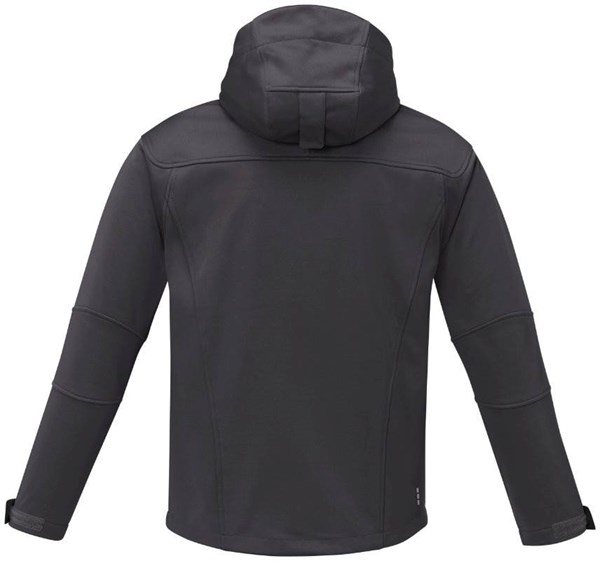 Obrázky: Pán.SOFTSHELL bunda Match ELEVATE tmavošedá XXXL, Obrázok 2