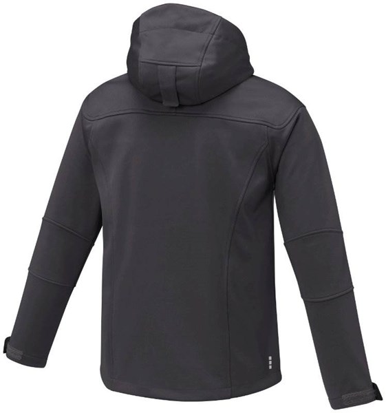 Obrázky: Pán. SOFTSHELL bunda Match ELEVATE tmavošedá XL, Obrázok 3