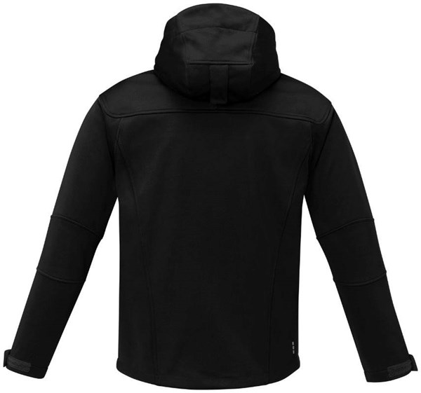 Obrázky: Pánska SOFTSHELL bunda Match ELEVATE čierna XXL, Obrázok 2