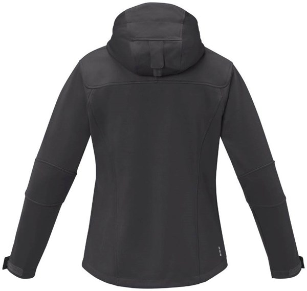 Obrázky: Dámska SOFTSHELL bunda Match ELEVATE tm.šedá XL, Obrázok 2