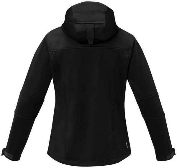 Obrázky: Dámska SOFTSHELL bunda Match ELEVATE čierna XS, Obrázok 2