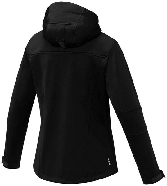 Obrázky: Dámska SOFTSHELL bunda Match ELEVATE čierna XS, Obrázok 3