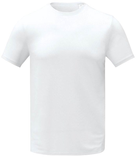 Obrázky: Cool Fit tričko Kratos ELEVATE biela XXXXL, Obrázok 5