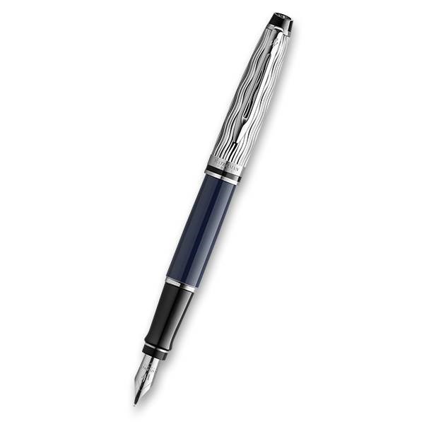 Obrázky: Waterman Expert Made in France DLX Blue CT PP,hr.F