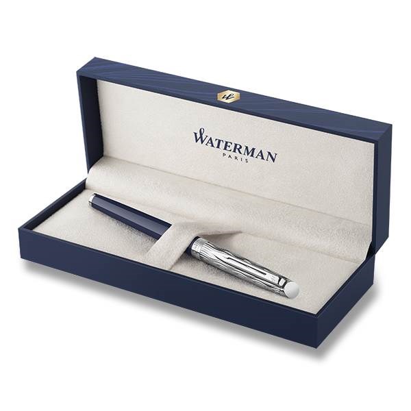 Obrázky: Waterman Hémisphère Made in Fr.DLX Blue CT PP,hr.F, Obrázok 3