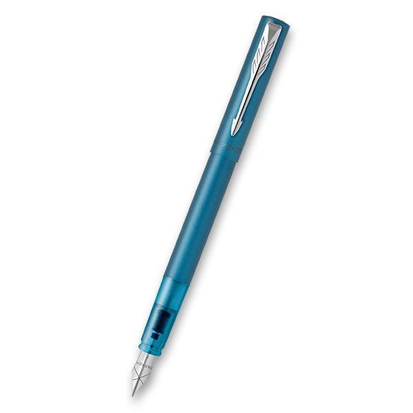 Obrázky: Parker Vector XL Teal plniace pero, hrot M, Obrázok 1