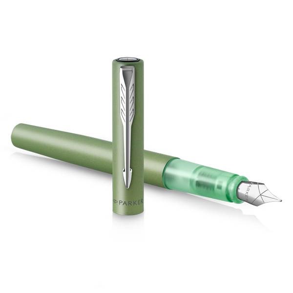 Obrázky: Parket Vector XL Green plniace pero, hrot M, Obrázok 3