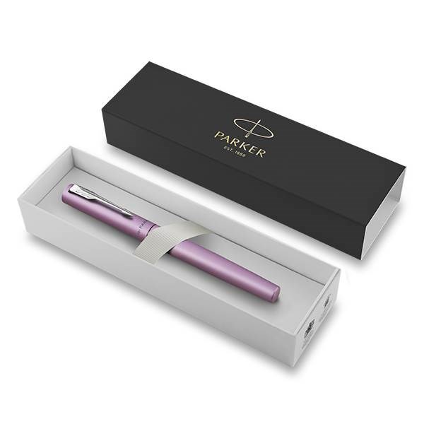 Obrázky: Parker Vector XL Lilac plniace pero, hrot F, Obrázok 2