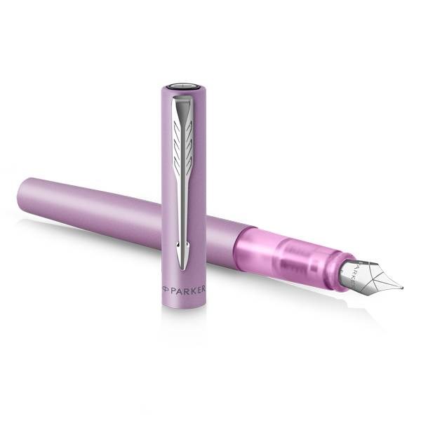 Obrázky: Parker Vector XL Lilac plniace pero, hrot F, Obrázok 3