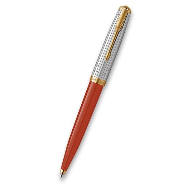 Obrázky: Parker 51 Premium Rage Red GT guličkové pero