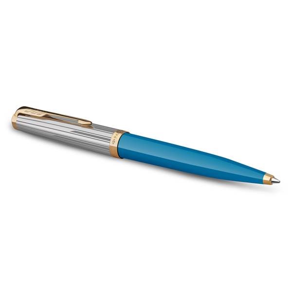 Obrázky: Parker 51 Premium Turquoise GT guličkové pero, Obrázok 3