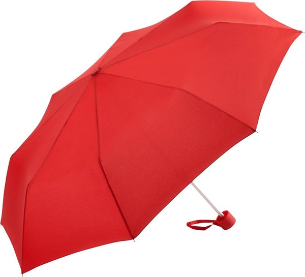 Obrázky: Ultra ľahký 175 g skladací mini dáždnik červený