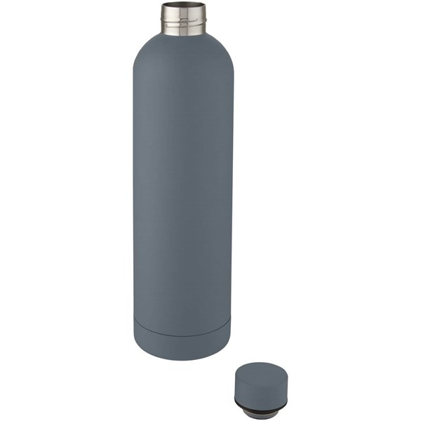 Obrázky: Nerezová termofľaša 1l s vákuovou izoláciou, šedá, Obrázok 2