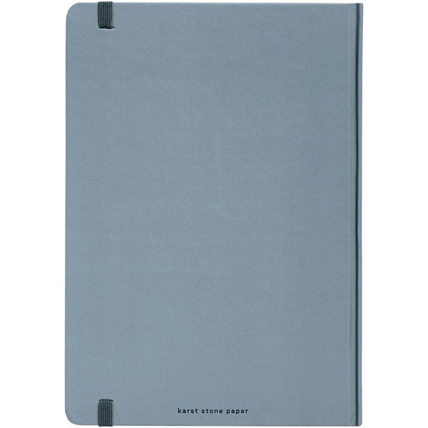 Obrázky: Modrý zápisník A5 s gumičkou, kamenný papier, Obrázok 2