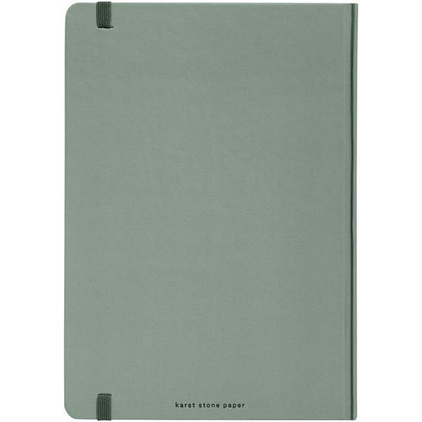 Obrázky: Zelený zápisník A5 s gumičkou, kamenný papier, Obrázok 2