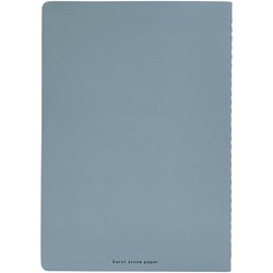 Obrázky: Sada 2 ks blokov A5 s kamenným papierom, sv.modrá