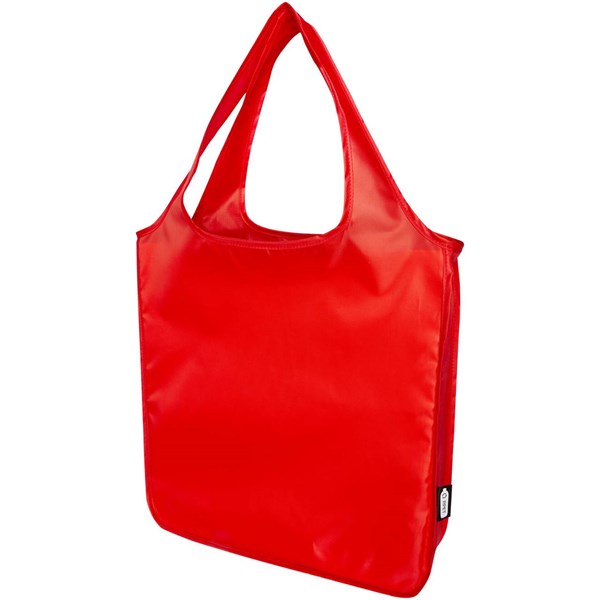 Obrázky: Nákupná taška z RPET červená