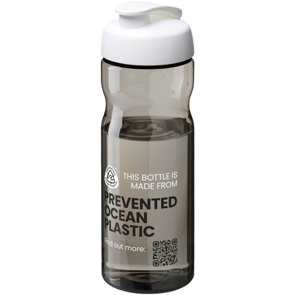 Obrázky: Športová fľaša H2O Active 650 ml šedo-biela, Obrázok 8