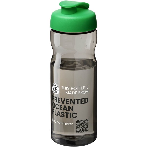 Obrázky: Športová fľaša H2O Active 650 ml šedo-zelená, Obrázok 8