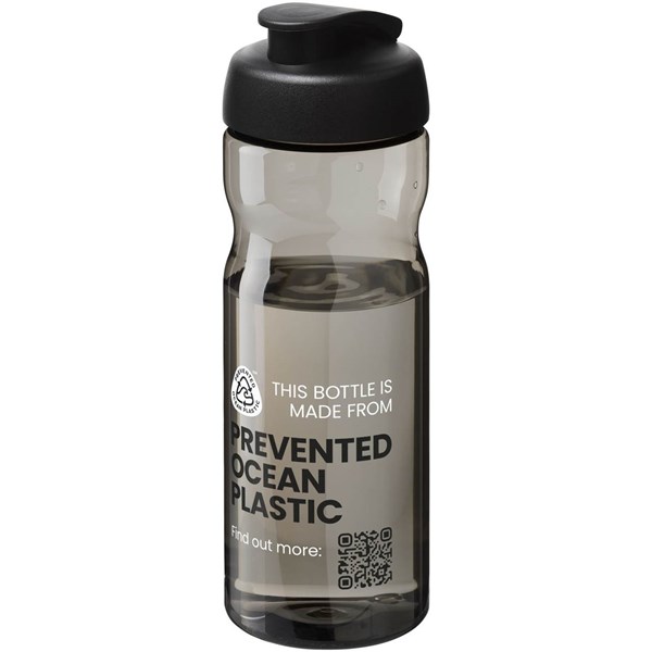 Obrázky: Športová fľaša H2O Active 650 ml šedo-čierna, Obrázok 8