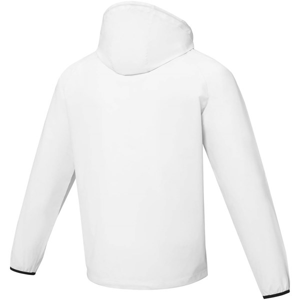 Obrázky: Biela ľahká pánska bunda Dinlas XL, Obrázok 3