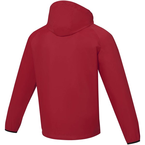 Obrázky: Červená ľahká pánska bunda Dinlas XL, Obrázok 3