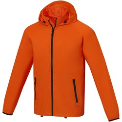 Obrázky: Oranžová ľahká pánska bunda Dinlas M