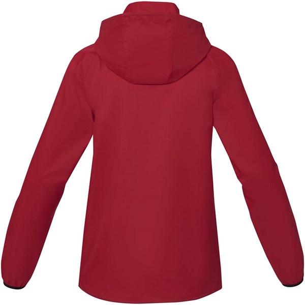 Obrázky: Červená ľahká dámska bunda Dinlas XL, Obrázok 2