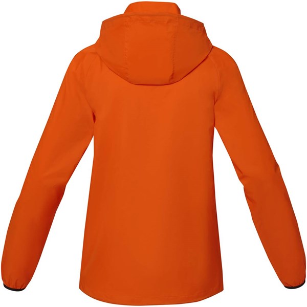 Obrázky: Oranžová ľahká dámska bunda Dinlas XS, Obrázok 2