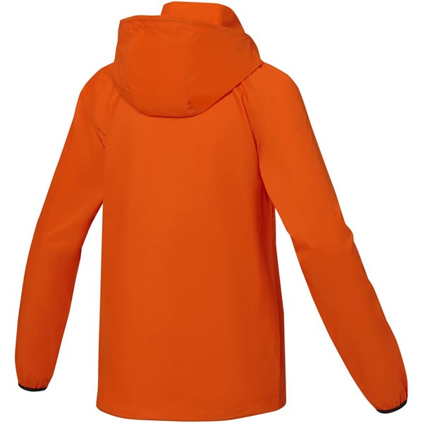 Obrázky: Oranžová ľahká dámska bunda Dinlas XS, Obrázok 3