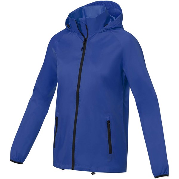 Obrázky: Modrá ľahká dámska bunda Dinlas XL, Obrázok 1