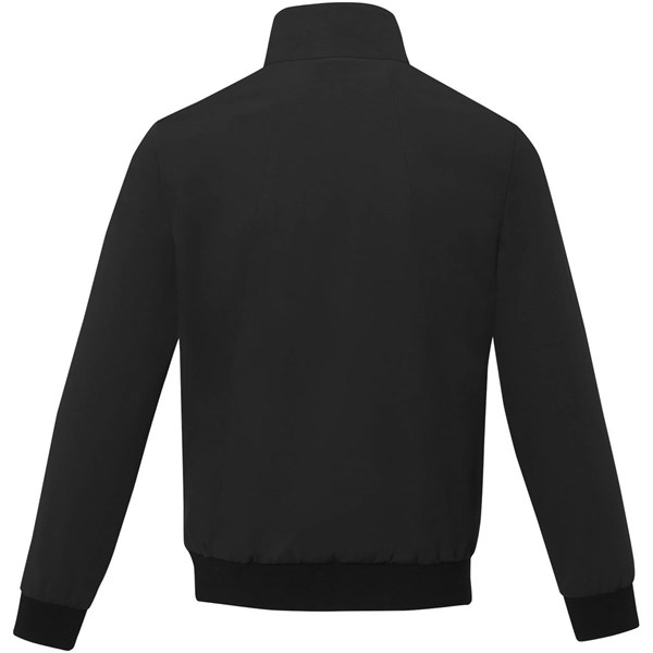 Obrázky: Ľahká unisex bunda typu bomber čierna 3XL, Obrázok 2