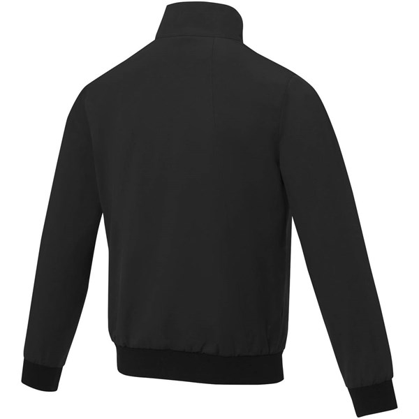 Obrázky: Ľahká unisex bunda typu bomber čierna XS, Obrázok 4