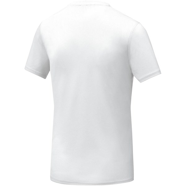 Obrázky: Biele dámske tričko cool fit s krátkym rukávom L, Obrázok 3