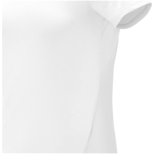 Obrázky: Biele dámske tričko cool fit s krátkym rukávom S, Obrázok 4