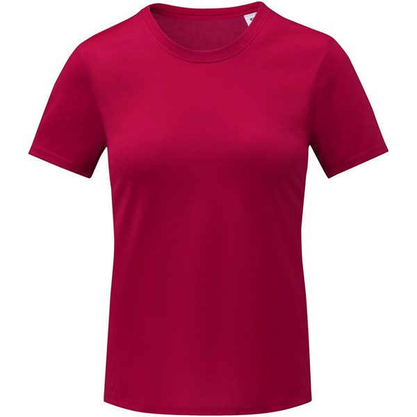 Obrázky: Červené dámske tričko cool fit s krátkym rukávom S, Obrázok 5