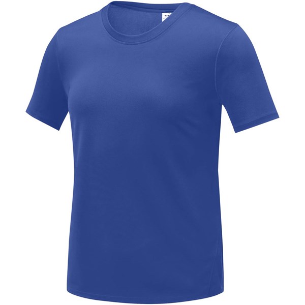 Obrázky: Modré dámske tričko cool fit s krátkym rukávom M