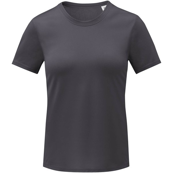 Obrázky: Šedé dámske tričko cool fit s krátkym rukávom XL, Obrázok 5