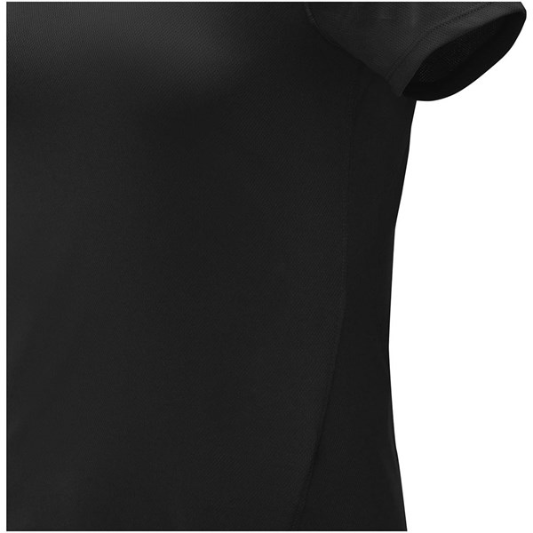 Obrázky: Čierne dámske tričko cool fit, krátky rukáv 3XL, Obrázok 4