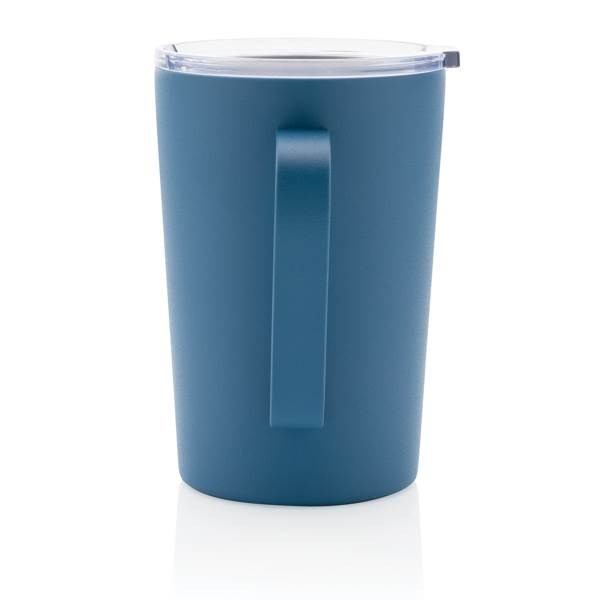 Obrázky: Modrý termohrnček z RCS recyklovanej ocele 420ml, Obrázok 3