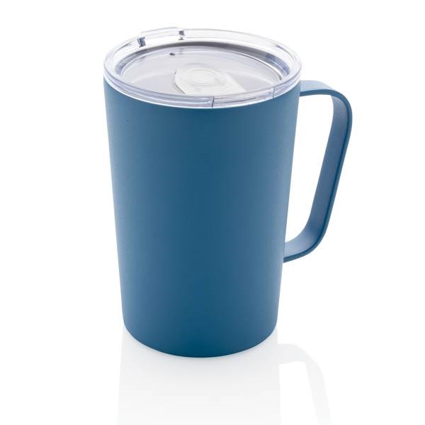 Obrázky: Modrý termohrnček z RCS recyklovanej ocele 420ml, Obrázok 7