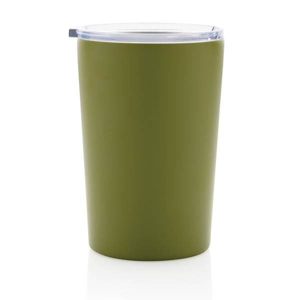 Obrázky: Zelený termohrnček z RCS recyklovanej ocele 420ml, Obrázok 4
