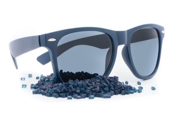 Obrázky: Slnečné okuliare z GRS recykl. plastu, modré, Obrázok 8