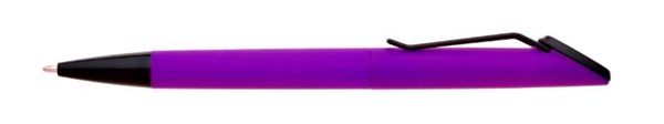 Obrázky: Fialové guličkové pero NELA NEO s kovovým klipom