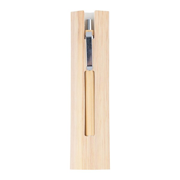 Obrázky: Nekonečná ceruzka z bambusu vr. obalu, béžová, Obrázok 3