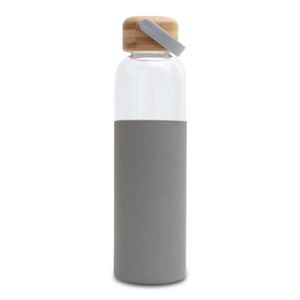 Obrázky: Sklenená fľaša 560 ml, šedá, Obrázok 6