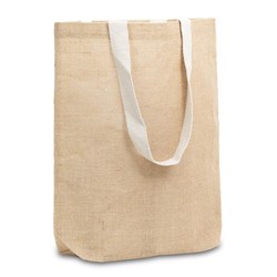 Obrázky: Jutová EKO nákupná taška, béžová