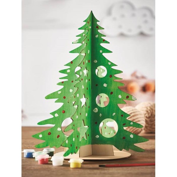 Obrázky: Vianočný stromček z preglejky na vyfarbenie, Obrázok 3