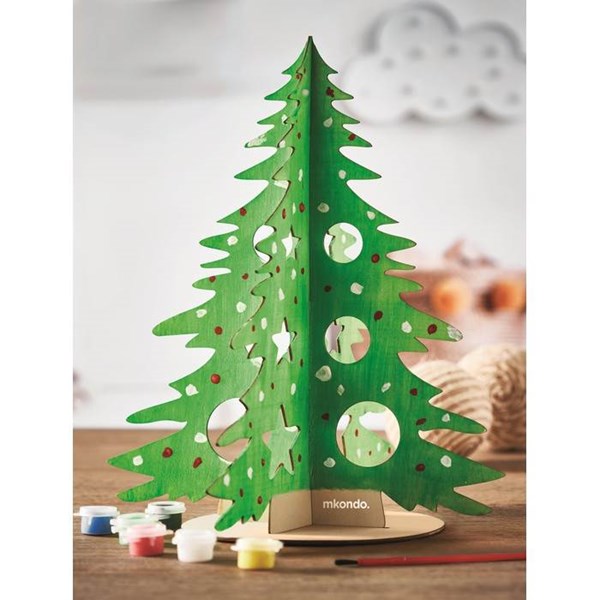 Obrázky: Vianočný stromček z preglejky na vyfarbenie, Obrázok 4