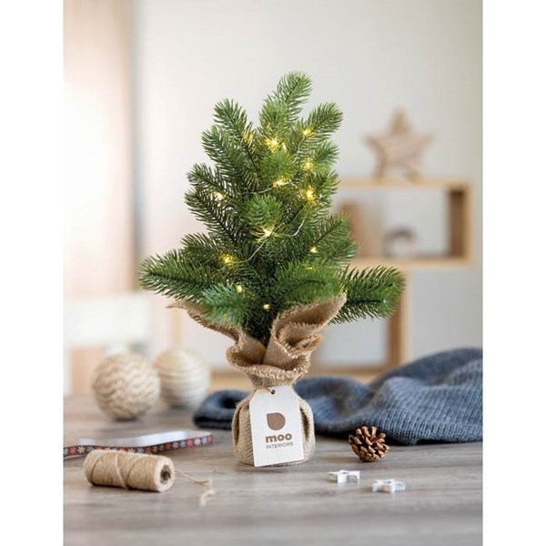Obrázky: Mini umelý vianočný stromček s 20 LED, Obrázok 3
